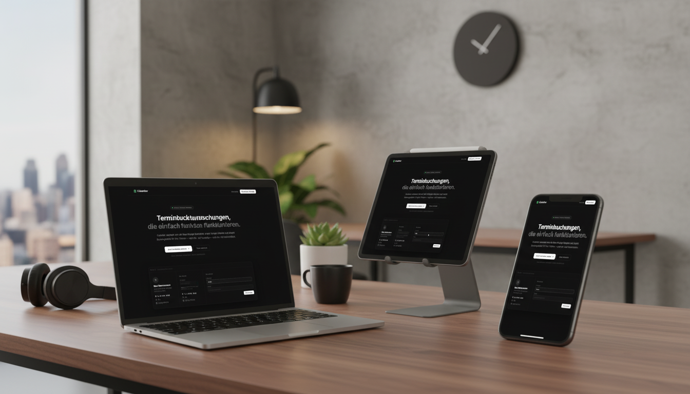 Calsetter na laptopie, tablecie i smartfonie