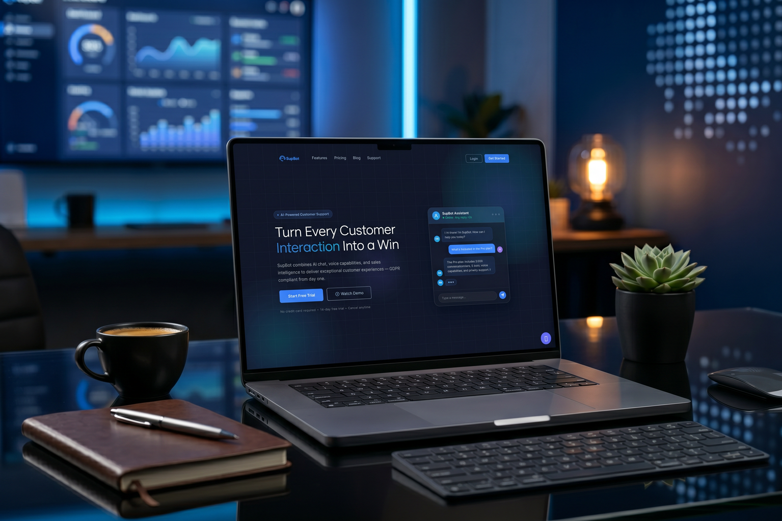 SupBot SaaS-Plattform