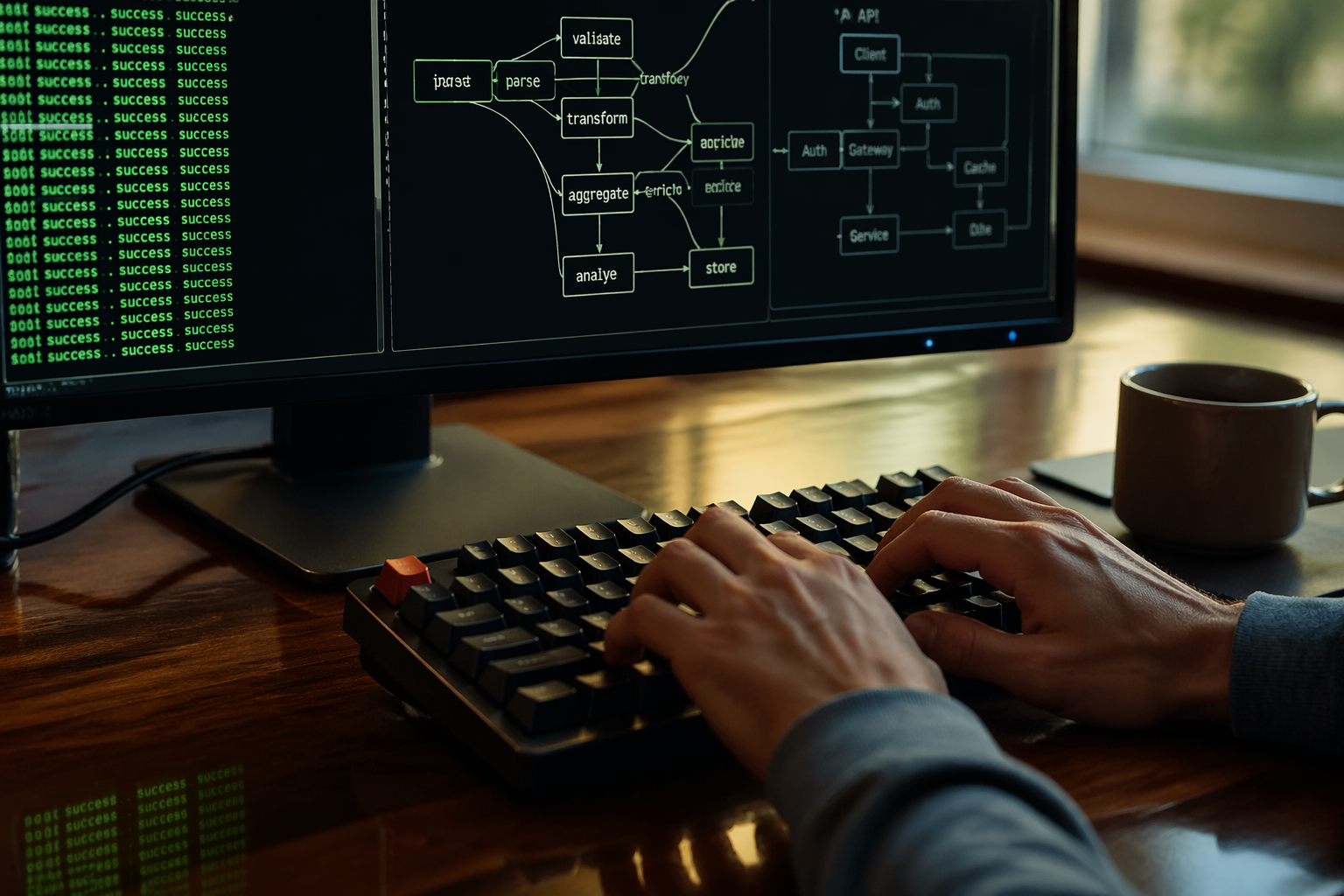 Automation mockup